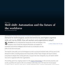 Automation and the workforce of the future