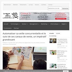 Automatiser sa veille concurrentielle et le suivi de ses canaux de vente, un impératif grandissant