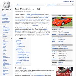 Enzo Ferrari (automobile)