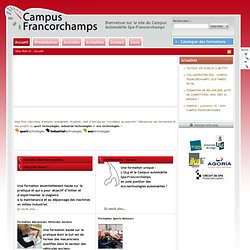Campus Automobile Spa-Francorchamps | Bienvenue sur le site du Campus Automobile Spa-Francorchamps