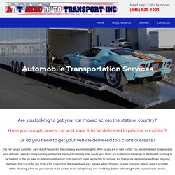 Automobile Shipping Services
