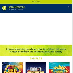Automotive Direct Mail Marketing Service-Johnson Advertising