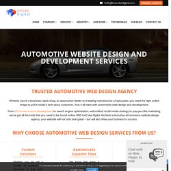 Auto Parts Ecommerce Website Builder