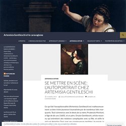 Se mettre en scène: l’autoportrait chez Artemisia Gentileschi
