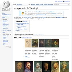 Autoportraits de Van Gogh