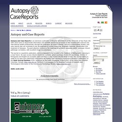 Autopsy and Case Reports