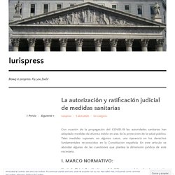 La autorización y ratificación judicial de medidas sanitarias – Iurispress