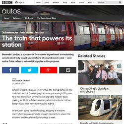 Autos - The train that powers its station
