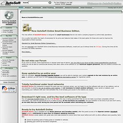 AutoSoft Online; News at AutoSoftOnline.com - AutoSoftOnline.com