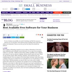 Neal Jenson: Best Available Free Software for Your Business