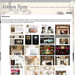 Avalon Rose Design Portfolio