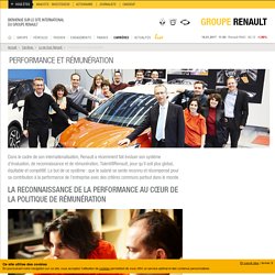 Avantages et rémunération chez Renault