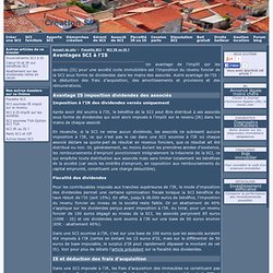 Avantages SCI IS option impôt sociétés - SCI société civile immobilière SCI immobilière SCI familiale