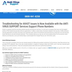 Avast Support UK 0800-041-8258 Avast Help Number UK