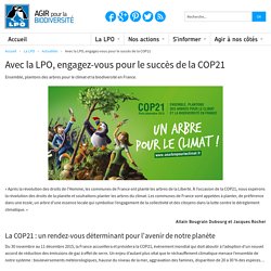 Avec la LPO, engagez-vous pour le succès de la COP21