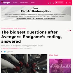Biggest Avengers: Endgame ending questions answered (spoilers)