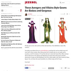 These Avengers and Villains-Style Gowns Are Badass and Gorgeous