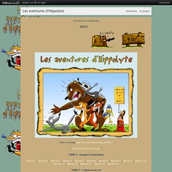 MENU - Les aventures d'Hippolyte - Webcomics.fr