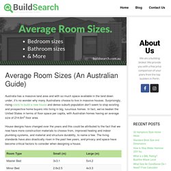 Average Room Sizes (An Australian Guide) - BuildSearch