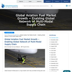 Aviation Fuel Market Growth – Enabling Global Network of Multi-Modal Supply Chain