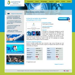 AVICENNE MEDICAL - Rapports