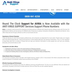 Avira Support Number UK 0800-041-8258 Avira Help Number UK