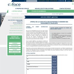 Avis de crédit @rating