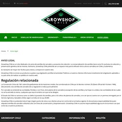 Aviso legal - Growshop Chile