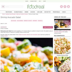Shrimp Avocado Salad - iFOODreal - Healthy Family Recipes