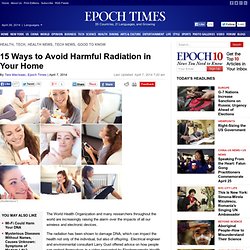 15 Ways to Avoid Harmful Radiation in Your Home