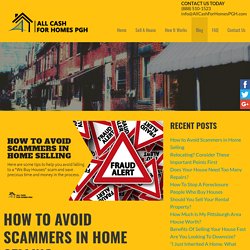 How to Avoid Scammers in Home Selling