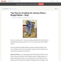 Top Tips for Avoiding the January Blues