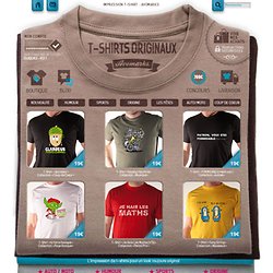 T-Shirts Avomarks - Vente de Tee-shirts, créations orginales.