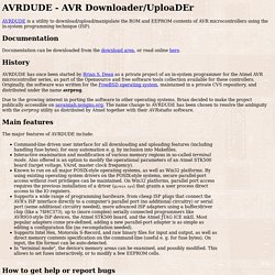 AVRDUDE - AVR Downloader/UploaDEr