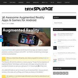 33 Awesome Augmented Reality Apps & Games for Android