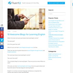 10 Awesome Blogs For Learning English