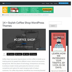 14+ Awesome Coffee Shop WordPress Themes