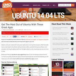 Awesome Apps For Ubuntu - From Gaming to Graphics Editing