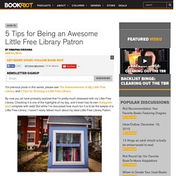 5 Tips for Being an Awesome Little Free Library Patron