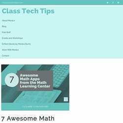 7 Apps from the Math Learning Center