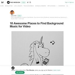 10 Awesome Places to Find Background Music for Video