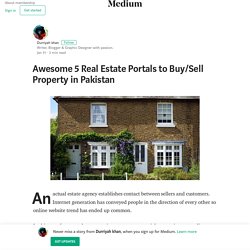 Awesome 5 Real Estate Portals to Buy/Sell Property in Pakistan