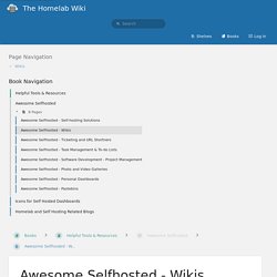 Awesome Selfhosted - W...