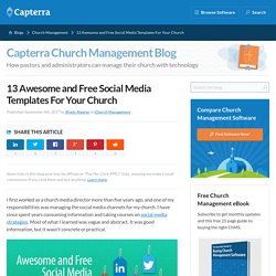 13 Awesome and Free Social Media Templates For Your Church