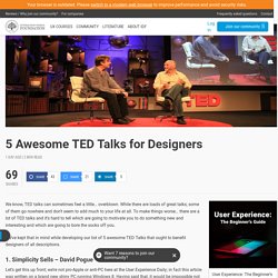 5 Awesome TED Talks for Designers