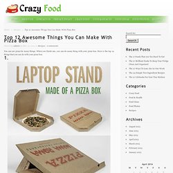 Top 12 Awesome Things You Can Make With Pizza Box