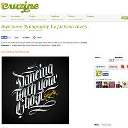 Awesome Typography by Jackson Alves