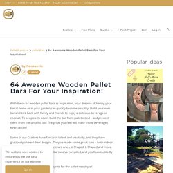64 Awesome Wooden Pallet Bars For Your Inspiration!