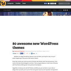 80 awesome new WordPress themes