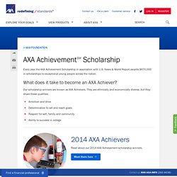 AXA Achievement Scholarship